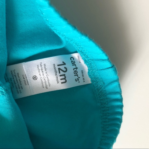 12M Girls: Blue Tights - Picture 3 of 3